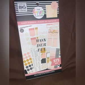 HAPPY PLANNER Fancy Florals STICKERBOOK